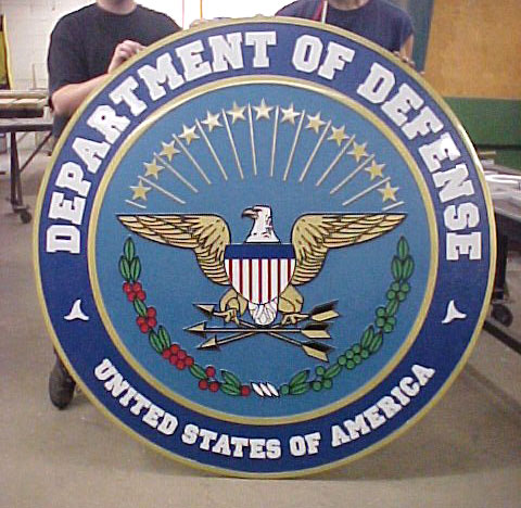 color military seal-department of defense